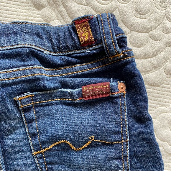 7 For All Mankind jeans girls size 6x - Picture 6 of 7